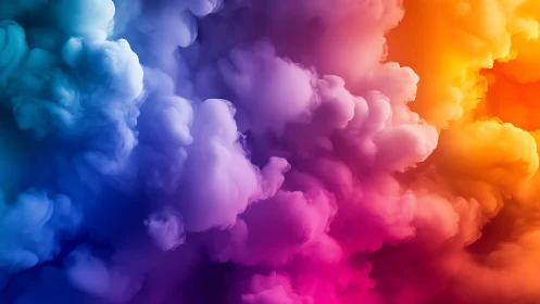 Chromatic volumetric clouds in dynamic gradient fusion.