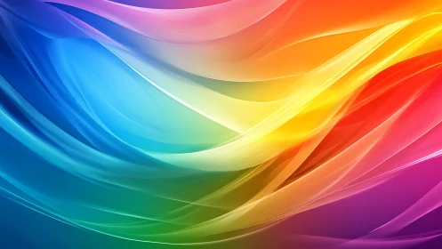 Spectral gradient waveforms with layered translucent vector ribbons.