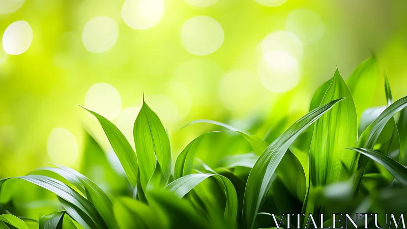 Morning leaves rehearse sunlight in a soft green orchestra