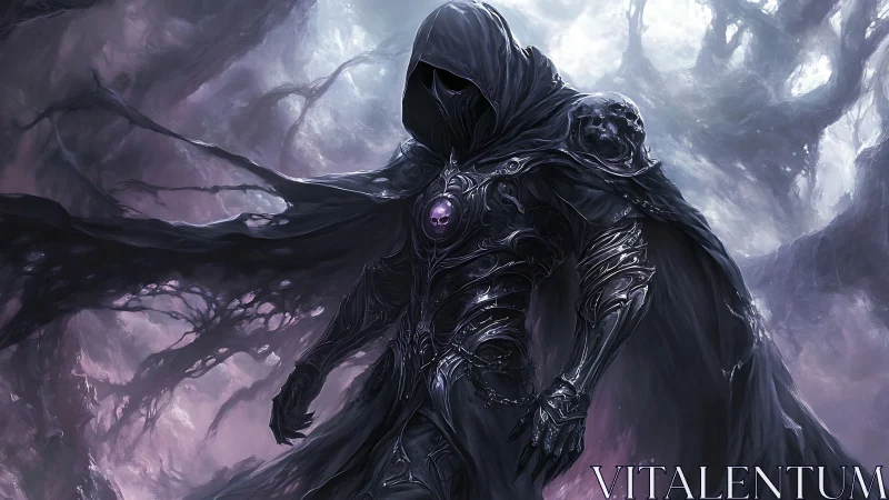 Veiled Wraith Knight in swirling voidborn stormlight. Period.