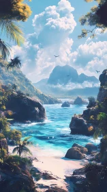 Paradise Cove: Where Mountains Kiss Sky.