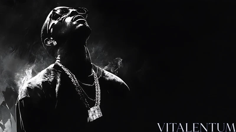 Glow in the shadows, a quiet moment of hip hop shine.