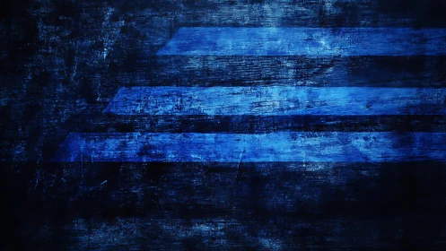Abstract blue grunge background with textured horizontal stripes.