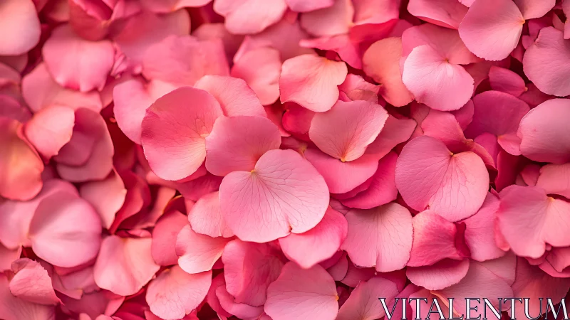 Velvet Rose Petals in Soft Pink Harmony.