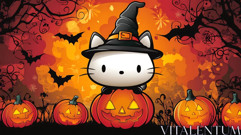 Hello Kitty's Magical Halloween Pumpkin Adventure.