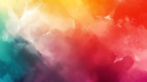 Multicolor abstract gradient shows smooth diagonal color flow