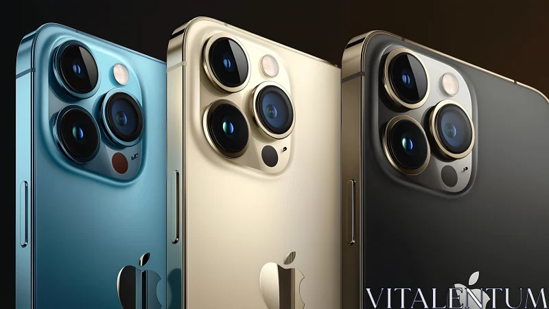 iPhone 12 Pro Models in Stunning Color Finishes.