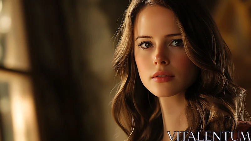 Photorealistic warm-portrait headshot with cinematic bokeh lighting.