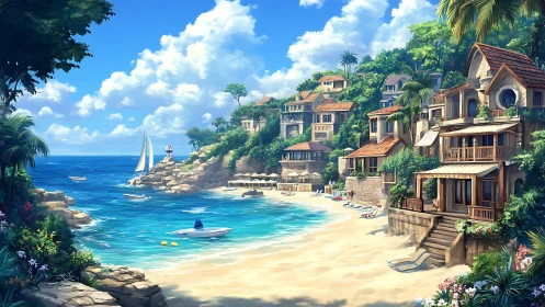 Paradise Perches: Where Clifftop Mansions Meet Turquoise Shores