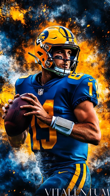 Electric quarterback coils to launch amid roaring color storm