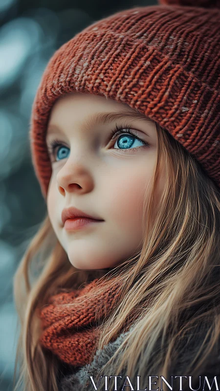 Winter Wonder in Blue Eyes.