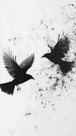Birds in Flight: Disintegration and Dispersal.