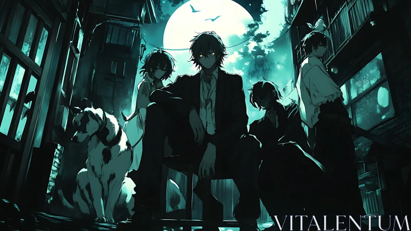 Moonlit alleyway syndicate sharpens its quiet resolve tonight