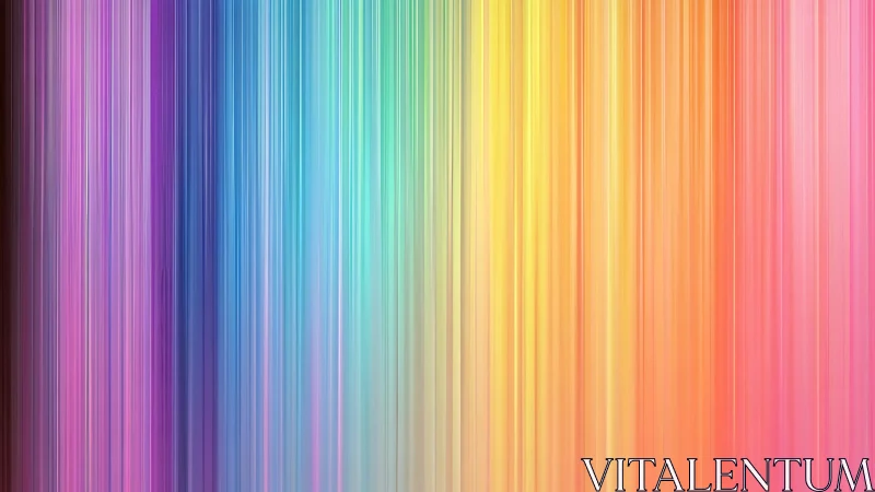 Vertical spectral gradient bands form continuous multicolor light field