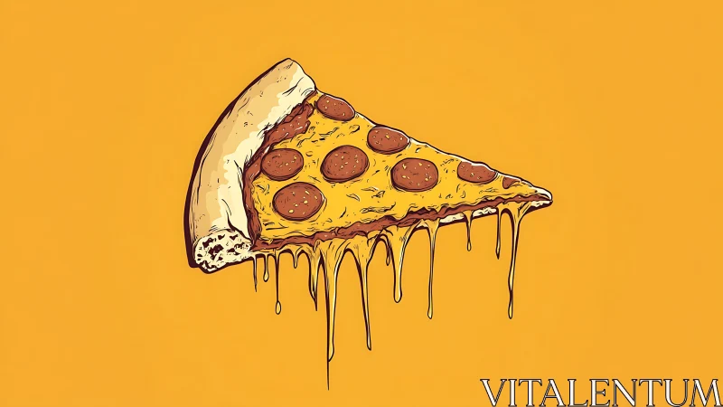 Melty pepperoni pizza slice inviting your next cozy bite.