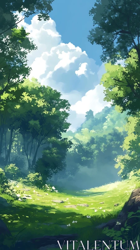 Emerald Cathedral Where Sky Meets Ancient Grove