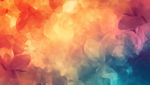 Soft Bloom: Where Warmth Meets Cool Serenity.