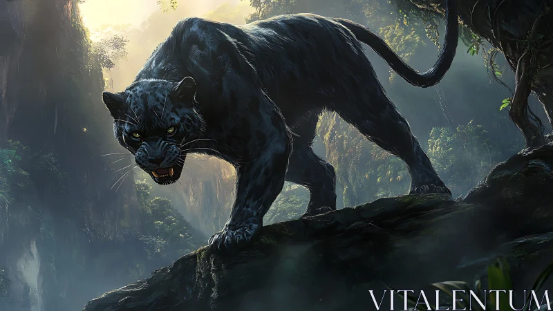 Velvet Menace Descends: Obsidian Jungle Prowler Unleashed.