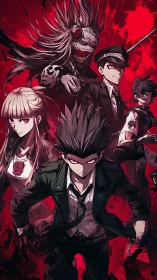 Crimson-eyed misfits storm a nightmare-soaked battlefield.