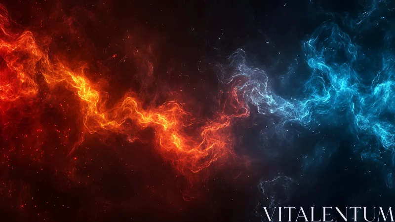 Fire and Ice: A Dance of Elemental Energy.