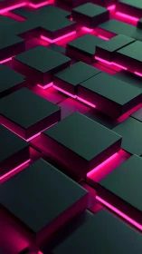 Neon corridors hum beneath midnight metal stepping stones