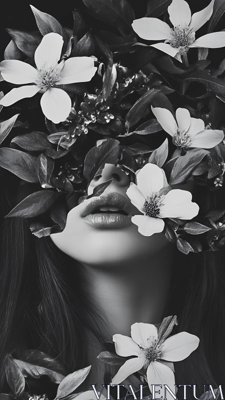 Botanical Reverie Blooms Where Contemplation Sleeps