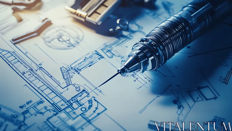 Blueprint Dreams: Where Ink Kisses Engineering.
