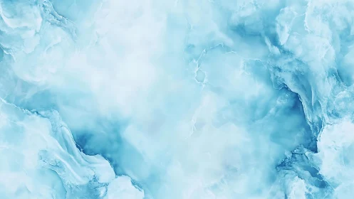 Light Blue Marble Texture Abstract Background with Soft Blending.
