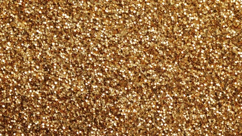 Golden glitter background shimmers with festive radiance