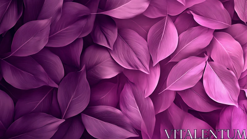Velvet pink leaf canopy wrapped in soothing layered color.