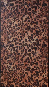 Leopard Print Textile Surface Pattern Analysis.