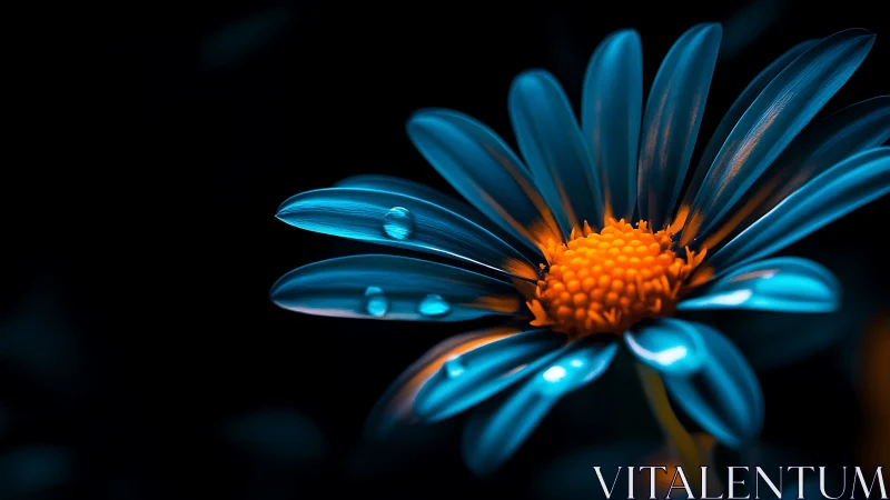 Electric Bloom: Where Neon Dreams Kissed Nature