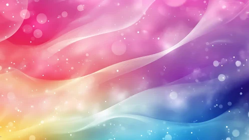 Pastel nebula ribbons drift through a sparkling color tide