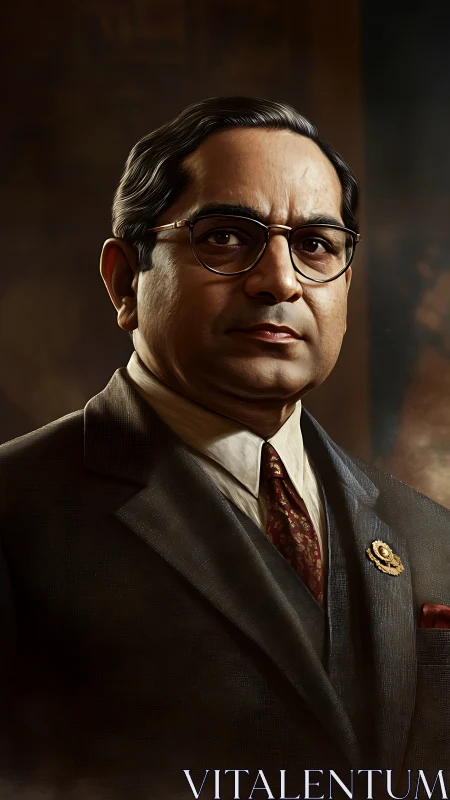 Dignified gentleman in smoky light, poised for quiet power.