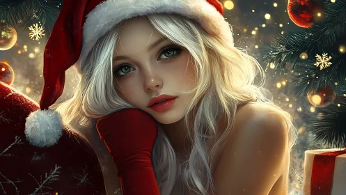 Snowlit daydream leans into glittering Christmas warmth