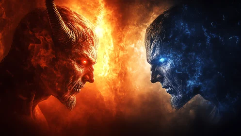 Thermodynamic dual avatars in symmetric infernal standoff.