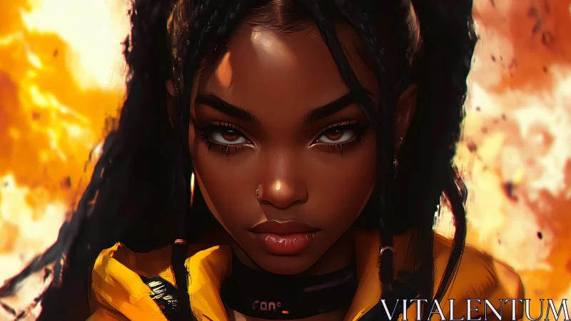 Firelit stare rewrites the rules of calm in slow motion