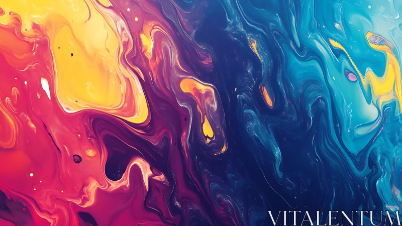 Luminous color currents swirl across a fluid abstract canvas.