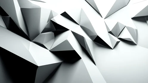 Sharp polygonal surfaces form angular abstract structure