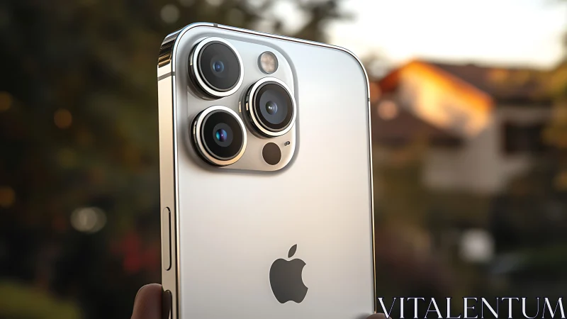 iPhone 12 Pro Max Triple Camera System Closeup