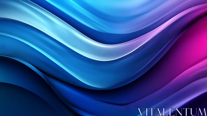 Color tides roll softly through neon twilight currents