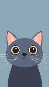 Luminescent Feline: A Gaze That Speaks Volumes.