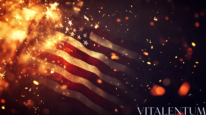 Stars, sparks, and a glowing night of American pride.