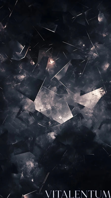 Shattered starlight drifting through a quiet cosmic night.