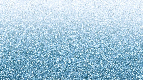 Blue and white glitter gradient texture fills the frame evenly