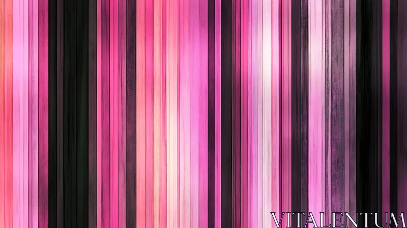 Vertical pink echoes slip through twilight columns of light