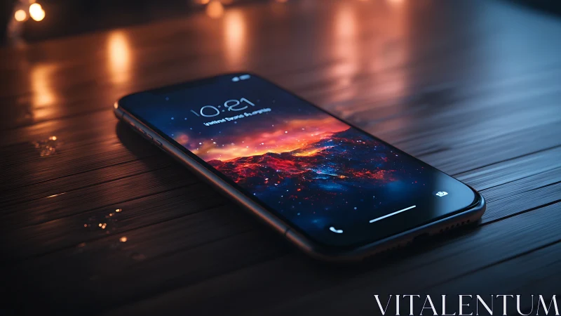 Midnight Ember: Where Celestial Fire Meets Glass.