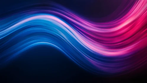 Neon rivers of light curve across midnight&rsquo;s quiet canvas