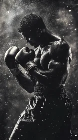 Phantom Pugilist Clad in Starfall Silence