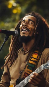 Sunlit reggae storyteller pours heart into open sky